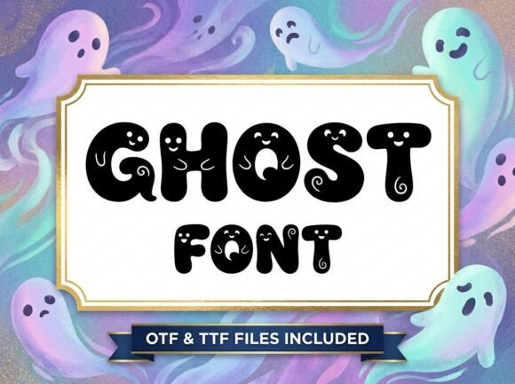 Ghost: A Whimsical Display Font for Playful Design