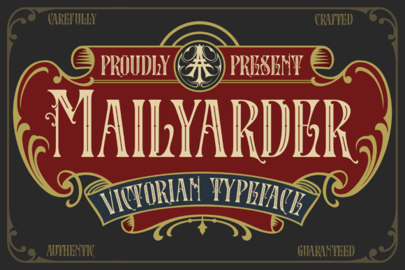 Mailyarder: A Typeface for Industrial Grandeur