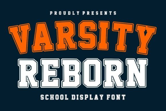 Varsity Reborn: A Bold Typeface for Dynamic Design