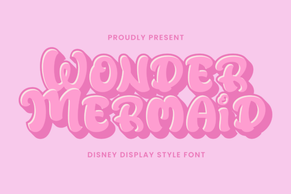 Wonder Mermaid: A Whimsical Display Font